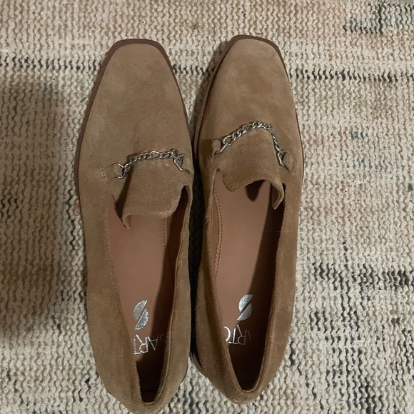 SARTO By Franco Sarto Shoes - SARTO By Franco Sarto Tan Suede Loafers